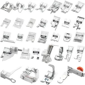 32 count Sewing Machine Presser  Set Professional Presser Foot Set for Singer, Brother, Janome and Kenmore, Babylock, Low Shank Sewing Machines