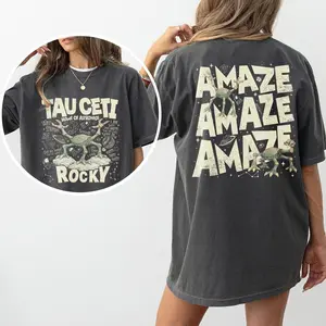 Project Hail Mary Shirt Tau Ceti Rocky Tee, Amaze Amaze Amaze Shirt, Sci Fi Book Shirt, Space Nerd Gift, Astrophage Graphic Tee
