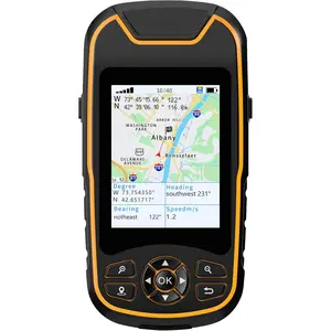 A8 Handheld GPS for Hiking, Rugged and Waterproof Handheld GPS Navigator, 3.2" Sunlight Readable Screen, Compact Satellite Handheld GPS with USA Base Map, Multi-GNSS Support, Extra Battery Life