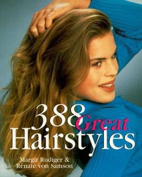 Used Book - 388 Great Hairstyles (Hairdos) by Margit Rudiger - Soft Cover, Styling Instructions, Ideal Gift for Hairstylists (English)