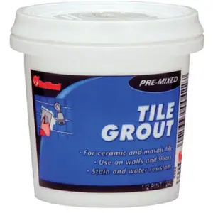 Red Devil 0422 0.5 Pt Premix Tile Grout