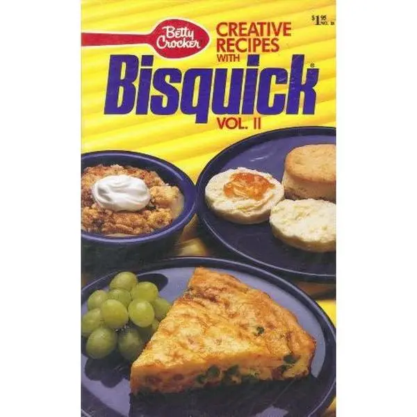 USED Book - Creative Recipes With Bisquick, Vol. 2 by Betty Crocker (Paperback) - english