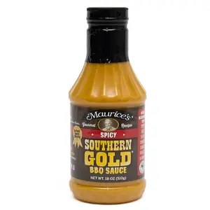 Maurice's Piggie Park Southern Gold BBQ Sauce - Spicy Flavor 18 oz