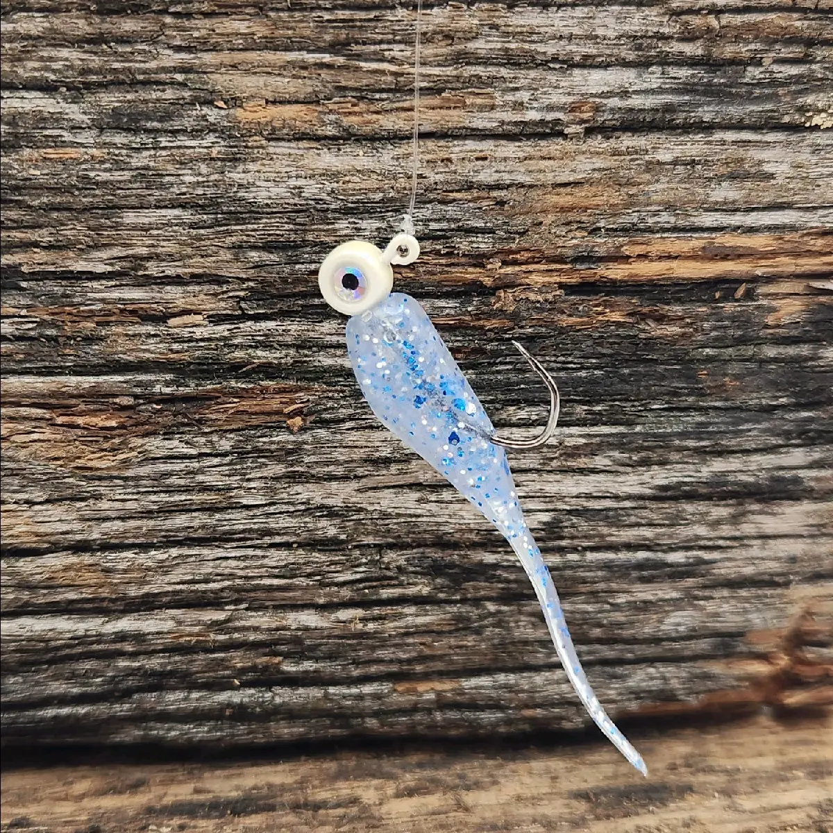 Monkey Milk Blue/Silver Stinger Crappie Bait Monkey Milk Blue/Silver Stinger Crappie Bait