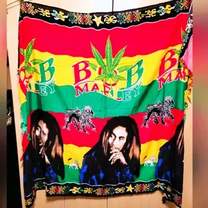 Sarong Bikini Cover Up Wraps with Lion and Leaf Design Perfect for Beach and Pool