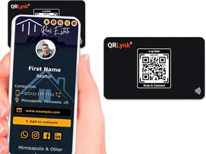 Business Card - Digital Business Profile- NFC Networking Card- Freelancers, Bio Link, URL redirect - iPhone & Android - No Subscription, No Fee