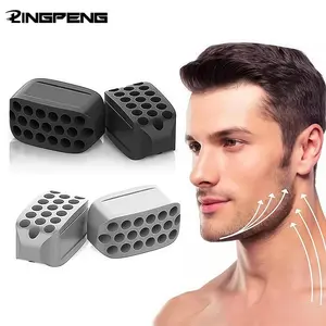 Silicone Jaw Exerciser, Facial Shaper & Jawline Fitness Chew Ball, Neck Shaping Equipment, Facial Beauty Tool, Double Chin Exerciser, Facial Beauty Machine