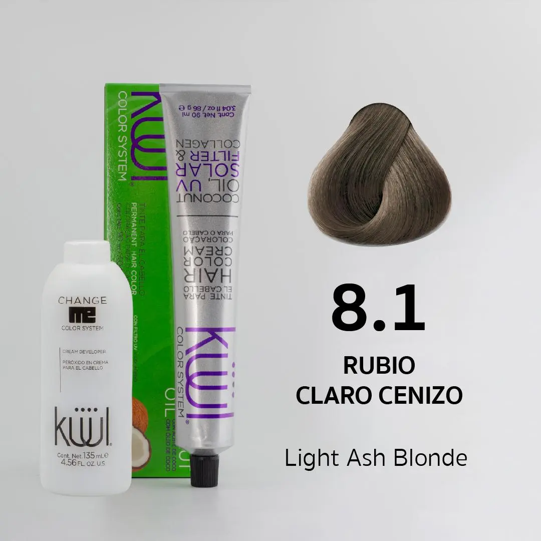 8.1	Light Ash Blonde 