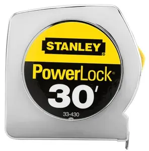 Stanley Hand Tools 1in. X 30 PowerLock Professional Tape Measure 33-430