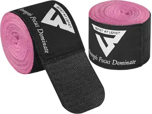 Boxing Hand Wraps, 180 Inches Inner Gloves with Thumb Loop | Elasticated Knuckle Protection for Martial Arts | Soft Under Mitts for Muay Thai, Kickboxing, MMA, Punching Bag Men Women