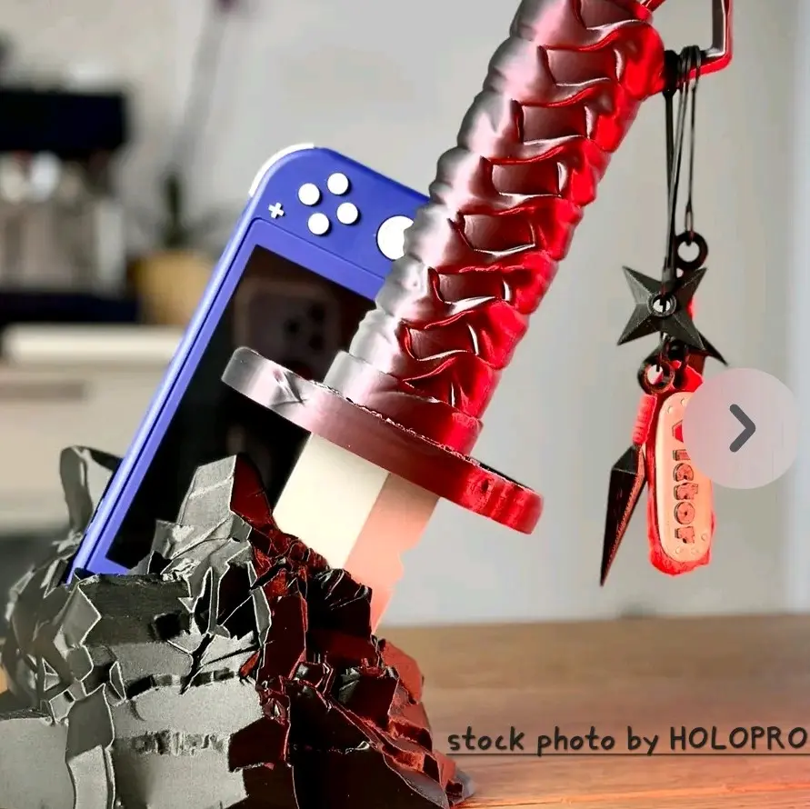 Katana style Switch Lite holder Katana style Switch Lite holder