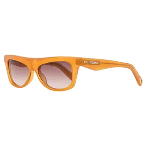 Jacquemus Rectagular Pina Sunglasses JAC58S 003 Milky Amber 55mm