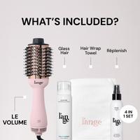 Blow All Out - Blush 75mm / White Towel