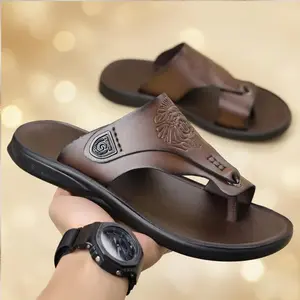 Men's Lion Embossed Flip Flops Comfortable Thick Soled Sport Sandals with Metal Hardware Unisex Flexible Toe Design Cushioning Outsole Waterproof Quick Drying - Women, Girl