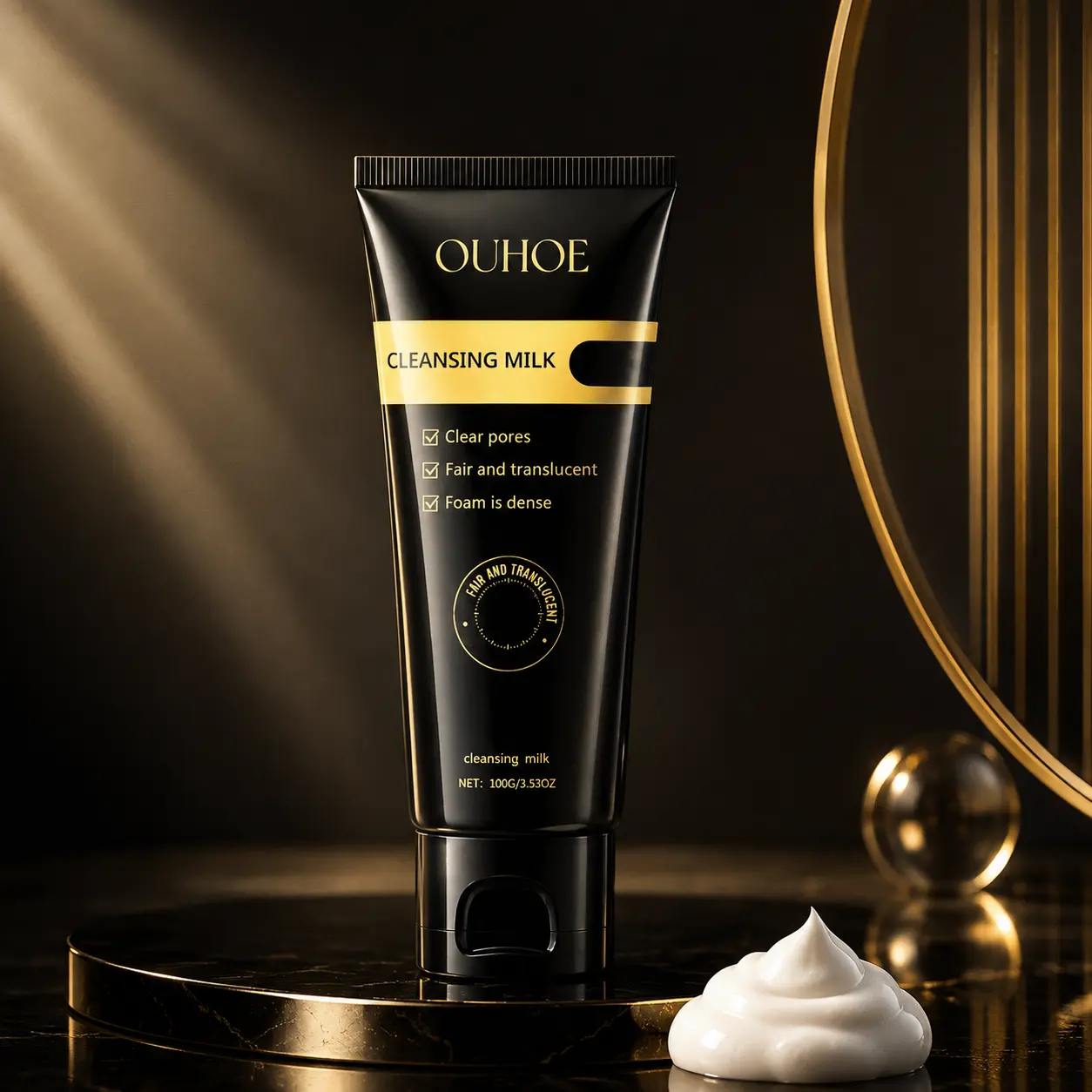 Gentle Facial Cleanser, Deep Cleansing Face Wash, Removes Oil & Dirt, Daily Skincare for Fresh & Clean Skin, 100g