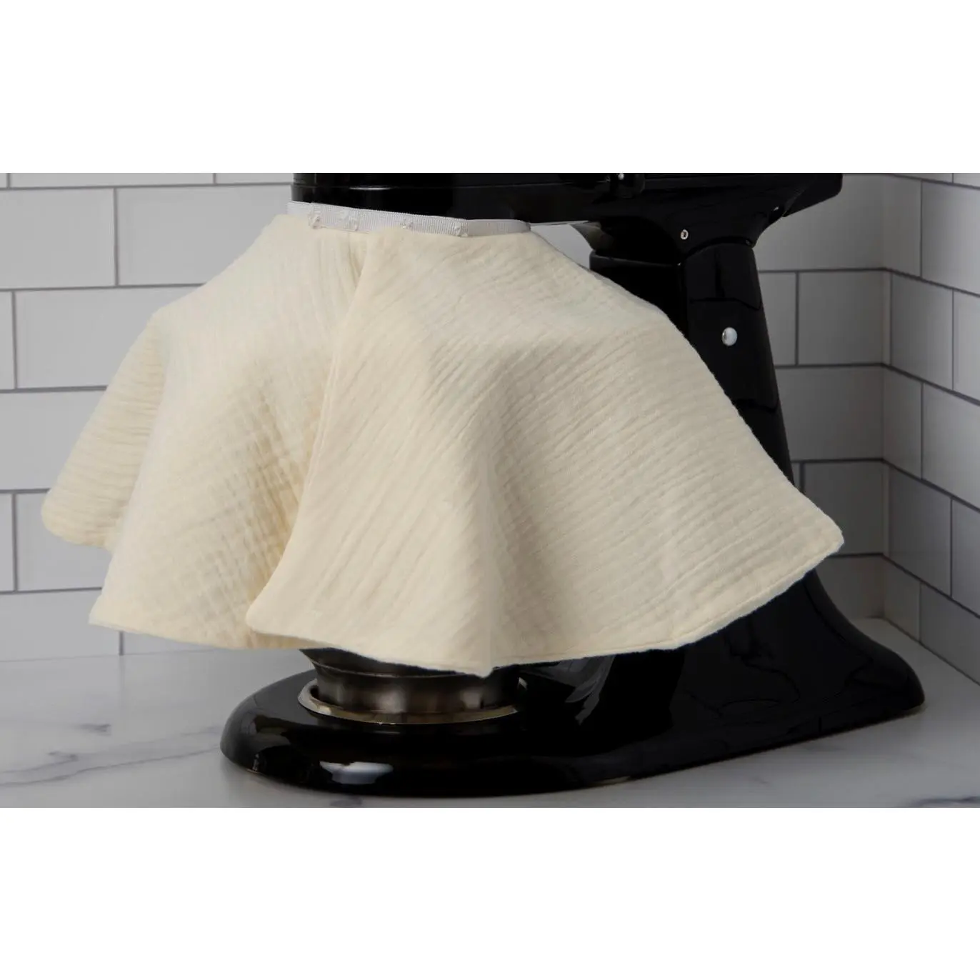 Mixer Skirt - Splash Guard for Stand Mixers - Vanilla Buttercream