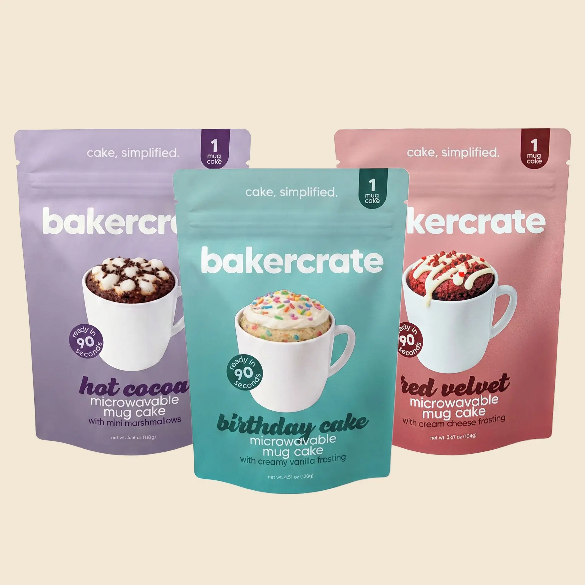 Mug Cake Variety Pack