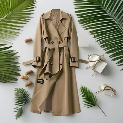 Gray Winter Dress Coat - TikTok Shop