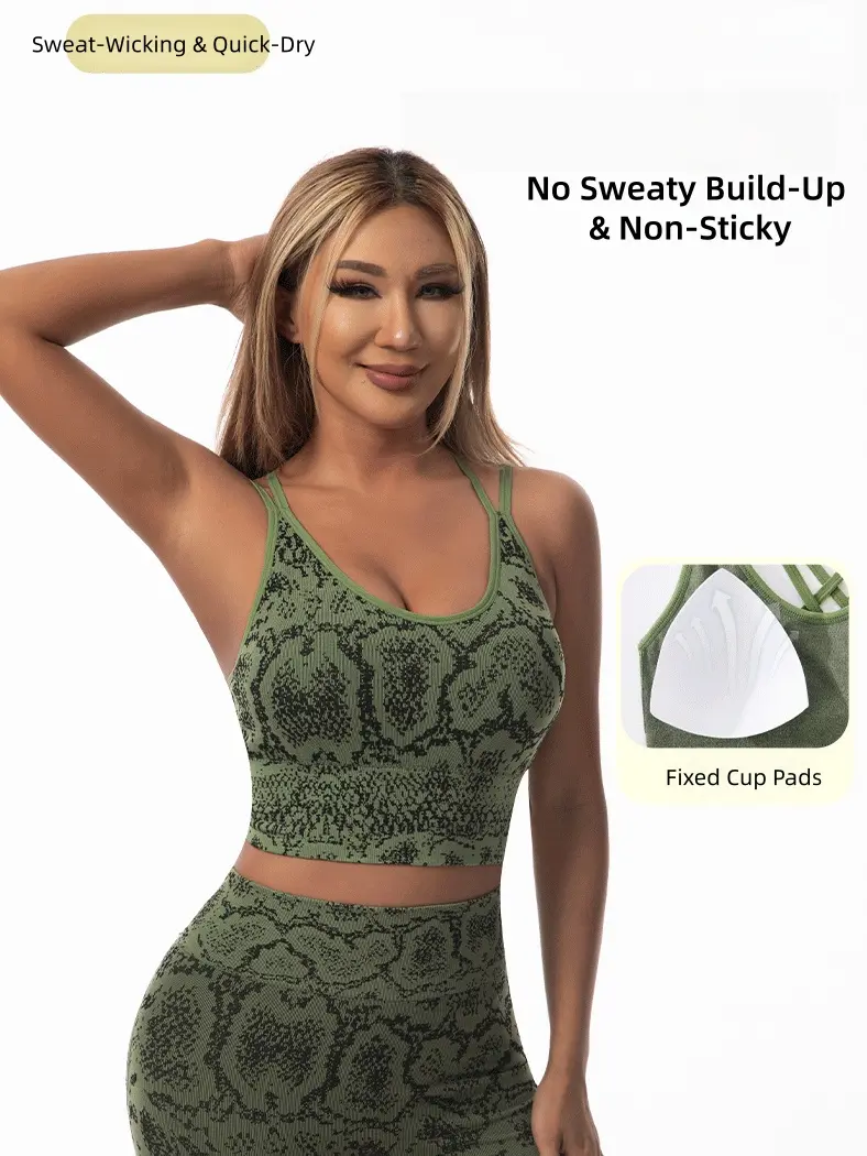Product Introduction of VVL Women's Crisscross Back Sports Bra&High Waist Booty Lift Shorts Sportswear Set,Breathable Comfortable Body-Con Outfits for Yoga Gym Workout Running,Ladies Sportswear for All Seasons 16