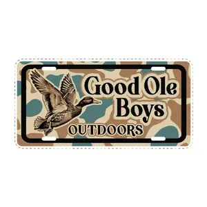 Good Ole Boys Outdoors Front License Plate