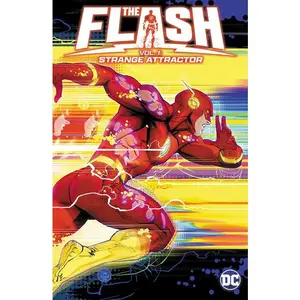 The Flash (2023) Vol. 1: Strange Attractor TP – Direct Market Exclusive Variant Cover by Dan Mora Science And Supernatural Cosmic
