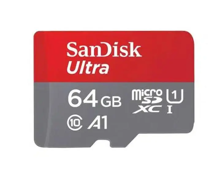 SanDisk 64GB Micro SD Card, UHS-I Speed Data Storage Card for Computers & Office Equipment