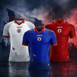 Haiti 2026 SAETA Jersey – Lightweight Football Shirt, Breathable Soccer Fan Tee for Men Women