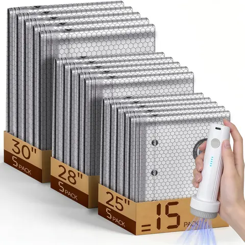 15/9Pack Cordless Travel Vacuum Storage Compression Bag Set with Rechargeable air Pump Waterproof & Reusable Compression Packing Bags for 2 Size,140L/Min Powerful Air Removal，Perfect for Carry-On Suitcases, Organiser