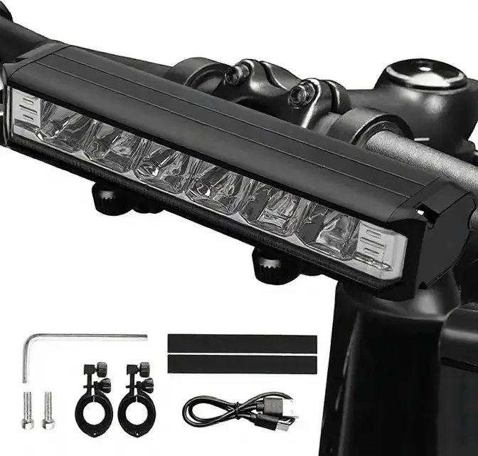2026 Super Bright LED Bike Light,Waterproof Bicycle Front Light,USB Rechargeable Bicycle Headlight, Ideal for MTB Off-Road & Daily Commuting