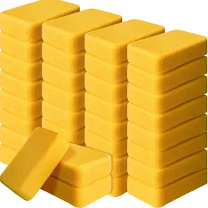 Large Sponges Bulk 7.5 x 5.5 x 1.9 Inch Grouting Sponge Set Car Wash Sponge Cleaning and Washing Sponge Commercial Sponges Large All Purpose Sponge for Cleaning Dishes Car Tile Bike