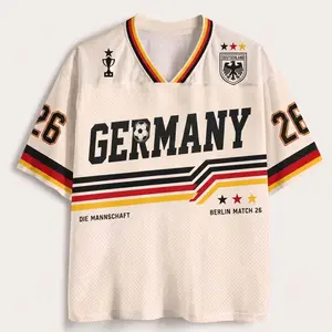 Germany Soccer Jersey, Retro Die Mannschaft Shirt, Custom Name Number Jersey, German Football Fan Gift