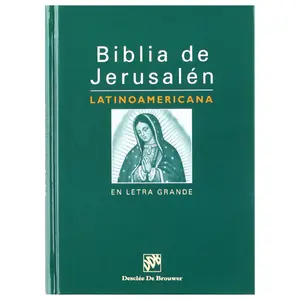 Biblia de Jerusalen: Latinoamericana En Letra Grande Hardcover