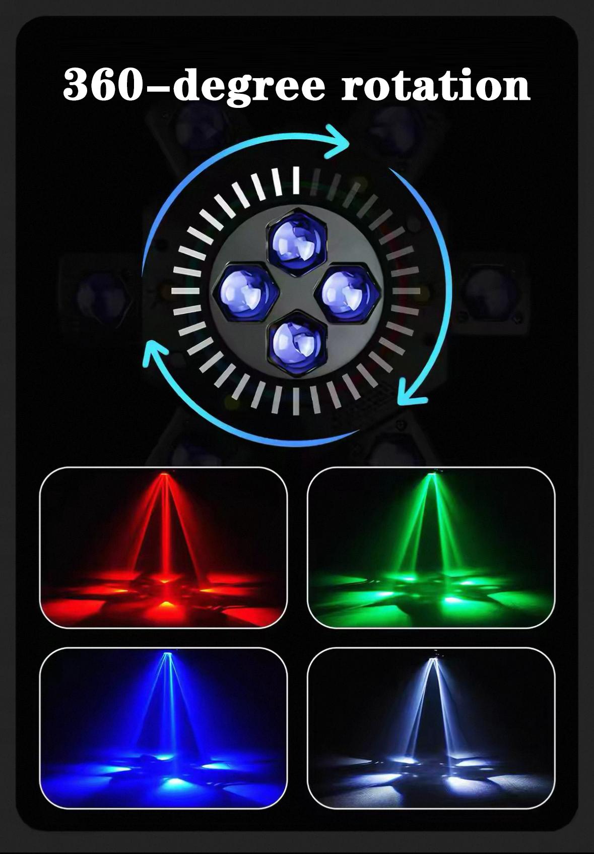 MDT Super 6-IN-1 Moving Head DJ Light
