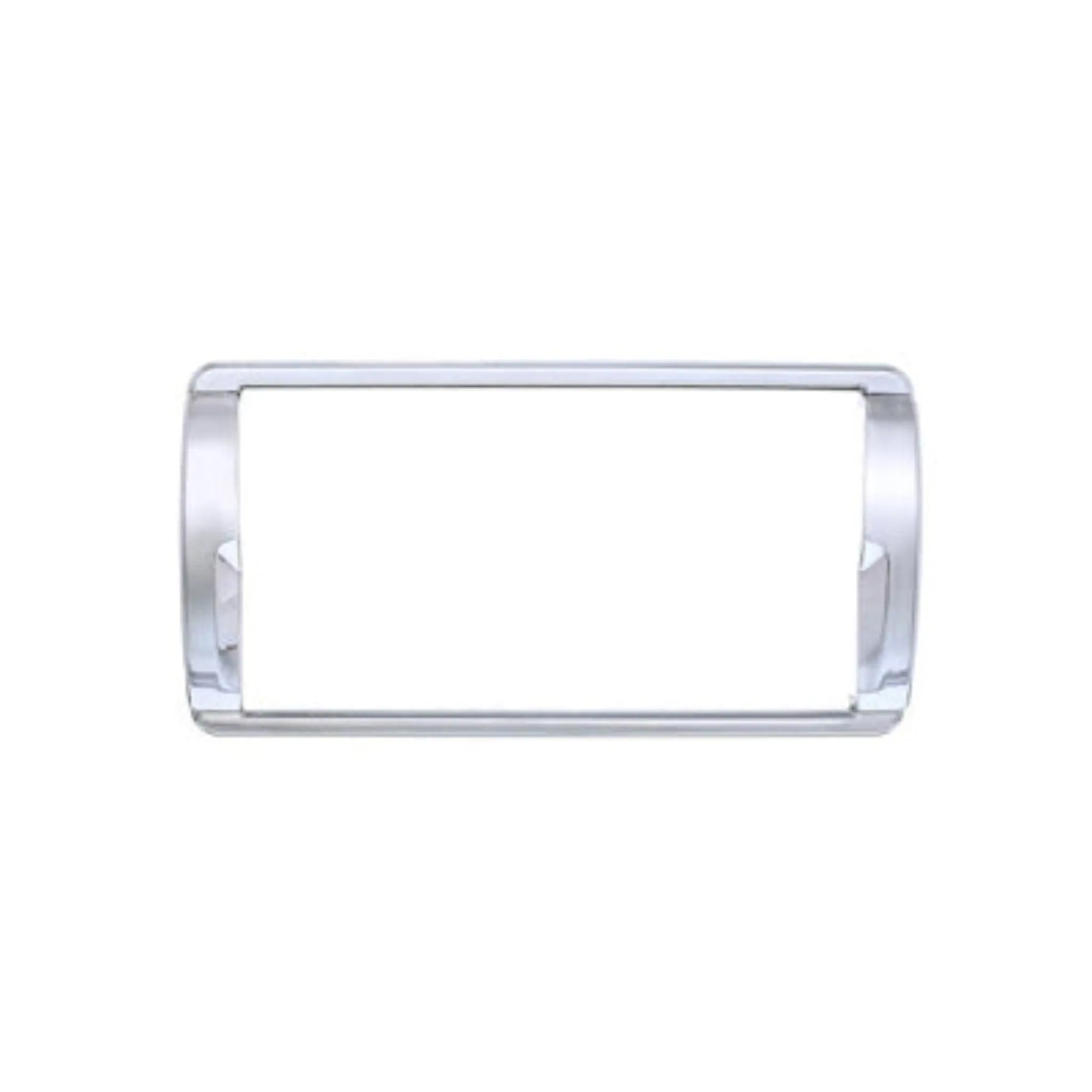 United Pacific Chrome 4-Switch Dash Panel Trim, Automotive Semi Truck Accessories Interior for Freightliner Cascadia 2018-2023, Plastic Polished with Easy Peel-and-Stick Installation for Upgraded Look