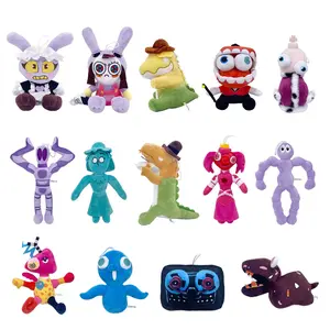 Hot The Amazing Digital Plush Toys Amazing Circus Clown Rabbit Plush Dolls Periphery Stuffed Toys Kids Adults Gift