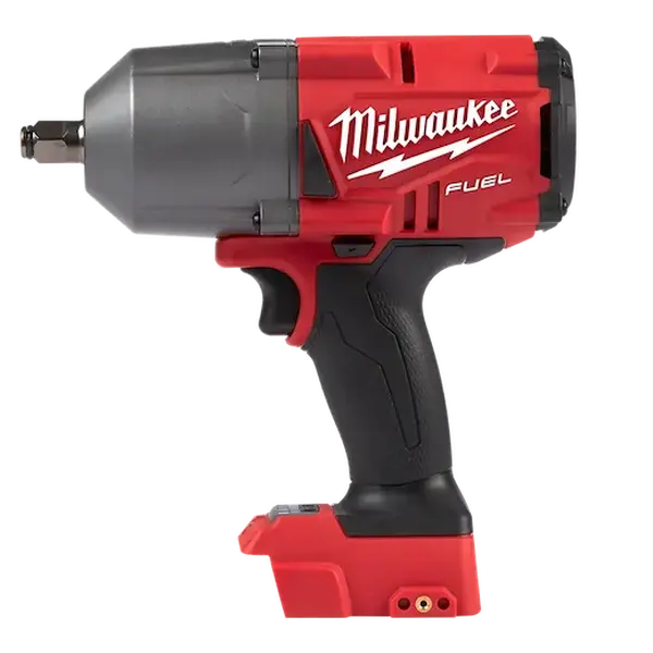 Milwaukee 2767-20 M18 FUEL™ 1/2 in. Friction Ring Anvil High Torque Impact Wrench Cordless, 2x Faster Removal Speed, 8.39 in., 1400 ft-lbs Professional Power Tool for Hardware Applications, Cordless Power Tool