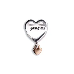 Pandora Two Hearts Dangle Charm - 796558