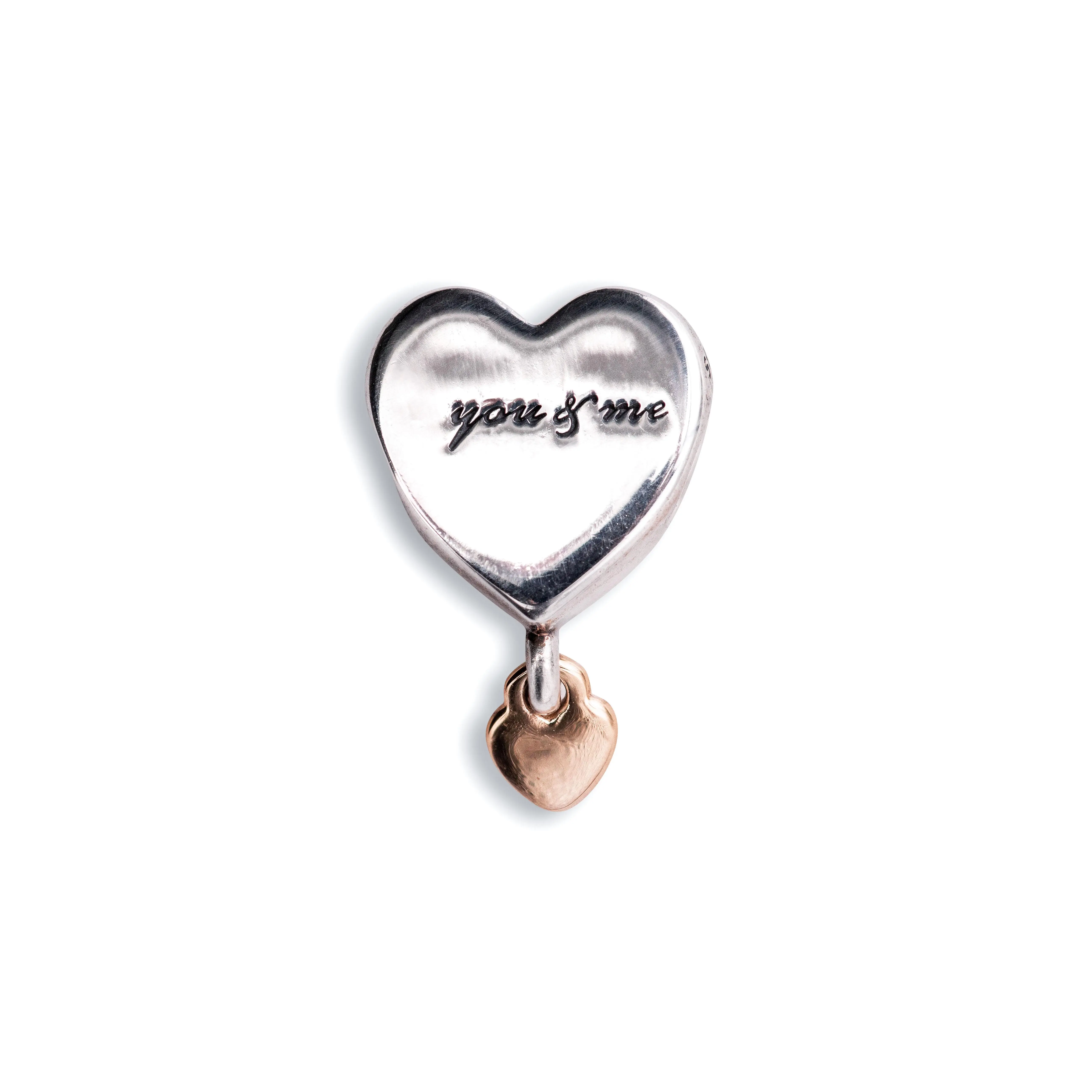 Pandora Two Hearts Dangle Charm - 796558 Pandora Two Hearts Dangle Charm - 796558