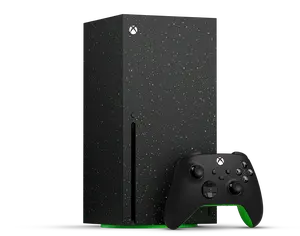 Xbox Series X 2 TB Disc Drive Galaxy Black Special Edition Bundle Includes Special Edition Wireless Controller