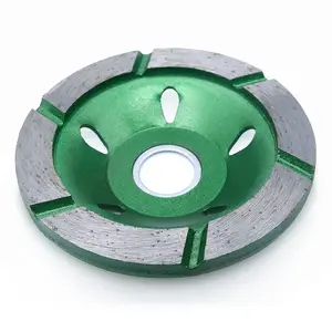3 Inch Diamond Cup Grinding Wheel Large Grinding Segments for Angle Grinder, for Granite, Stone, Marble, Masonry, Concrete