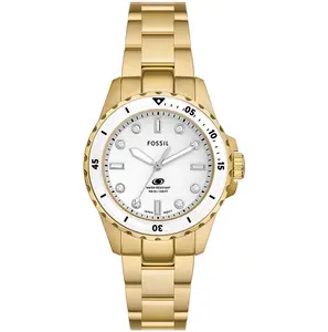 Fossil Women's Blue Dive 36mm Quartz Watch ES5350