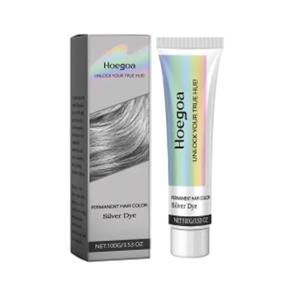 Hoegoa Grey Hair Cream Moisturizes Hair For A Long Time instant hair color shampoo hair  color  magic Haircare Plant direct  dye purple hair dye