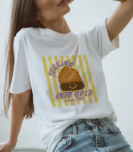 Unisex Garment-Dyed T-shirt | Comfort Colors Tee | Turning Into Gold | Soft