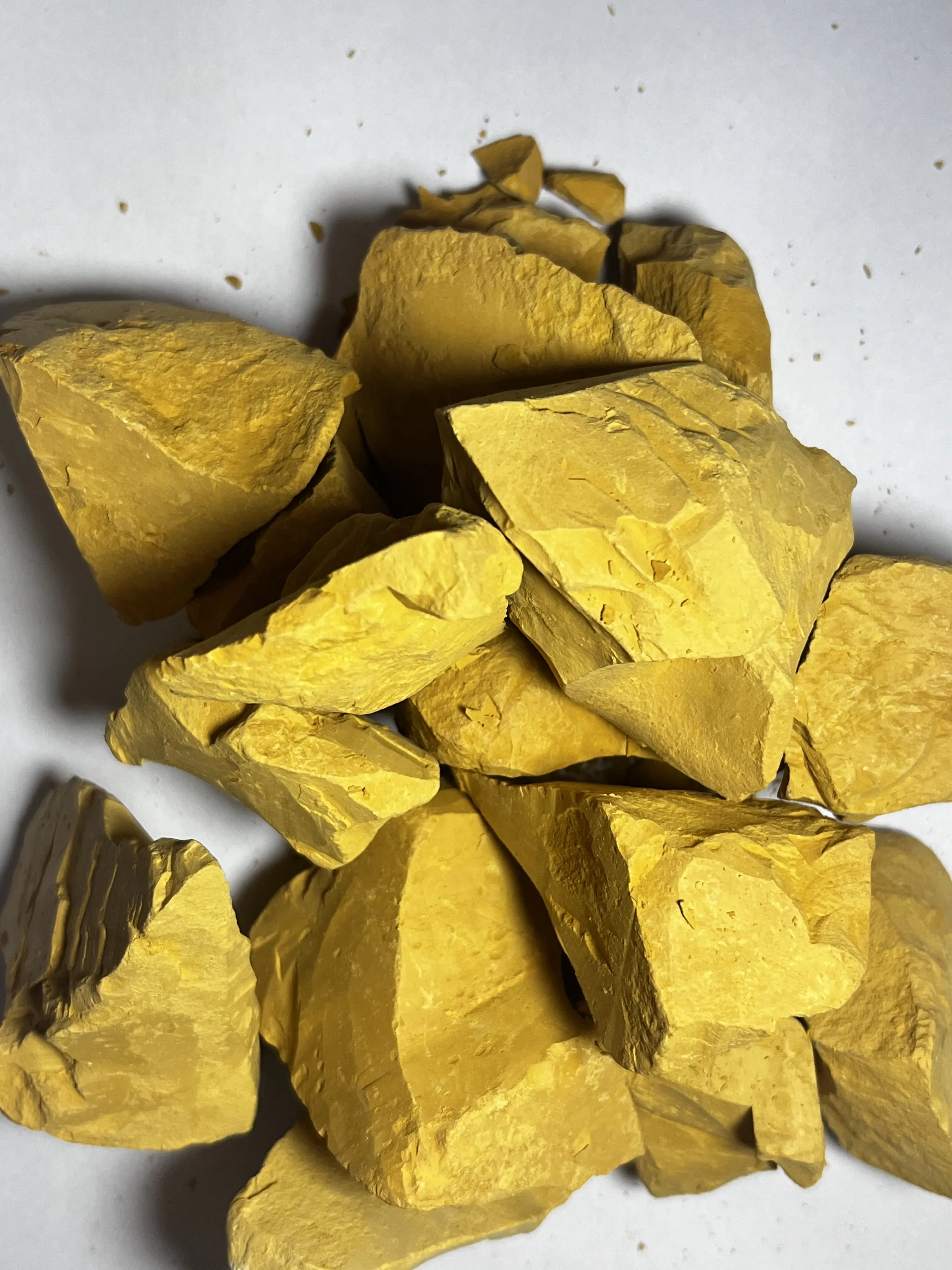 Edible Natural Golden Kaolin Clay Powder - Pure Earth Treasure, Additive-Free Garden Soil Amendment, 7oz(200g)