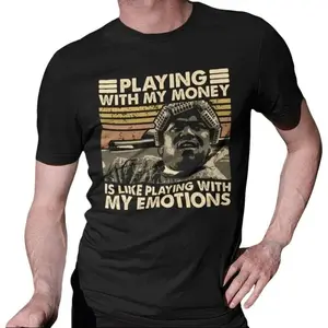 Playing With My Money Is Like Playing With My Emotions Vintage Retro T-Shirt, Big Worm Shirt,Top Tee Vintage, Crew Neck