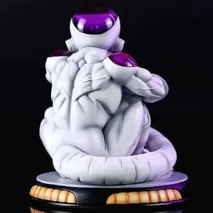 Frieza Figure Statues Figurines Final Form Sitting Model Display Piece, Anime Peripheral Collection, Perfect Gift for Fans, High-Quality Collectible