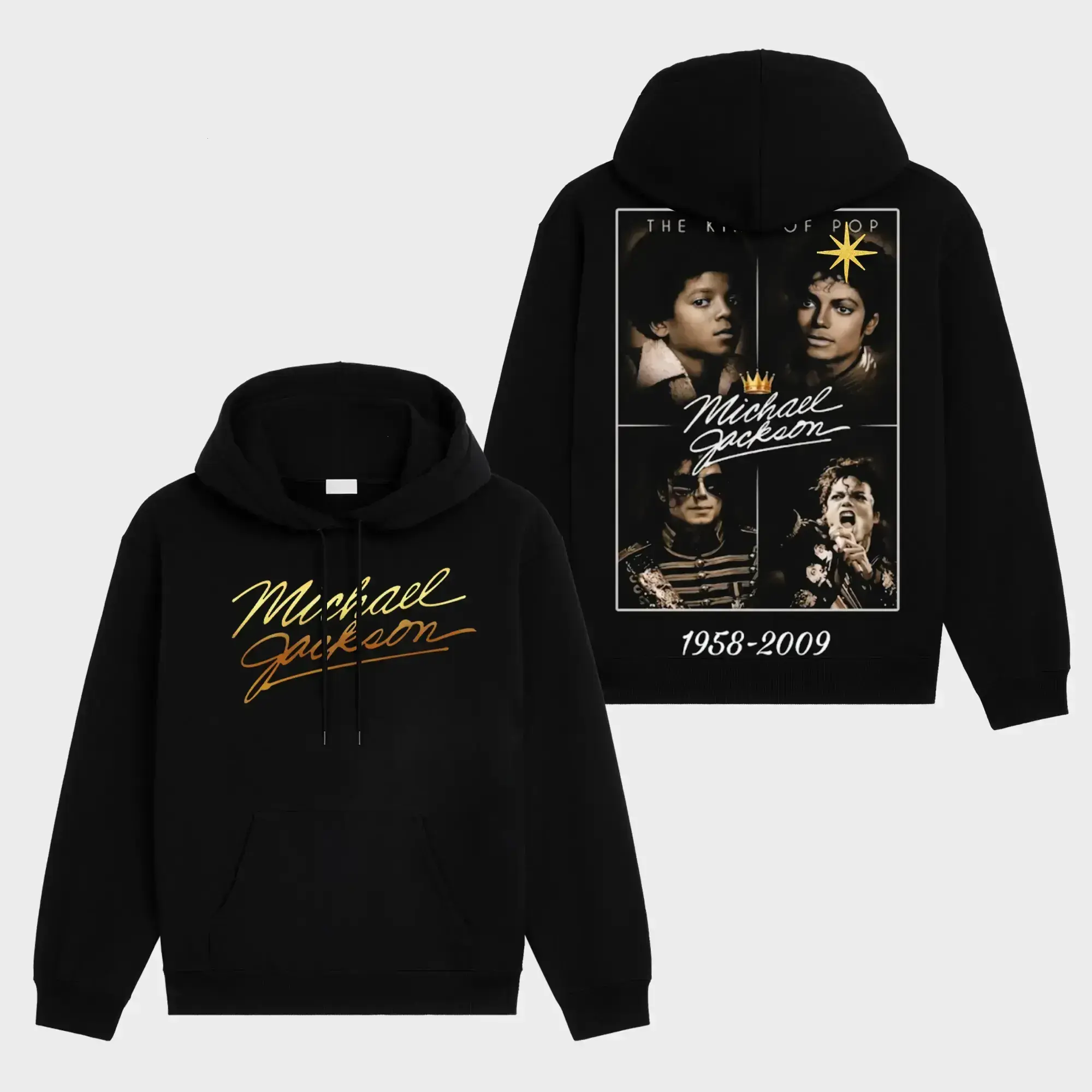 (Ver 4) Michael Jackson King Of Pop Michael Jackson New Movie 2026 Unisex Oversized Cotton Hoodie Sweater T-Shirt, The King Of Pop Hoodie Sweater T-Shirt, Vintage Music Merch Sweatshirt Hoodie T-Shirt, Retro 90s Pop Music, New Album Gift For Fans