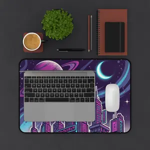Cyber Punk Gaming Desk Mat
