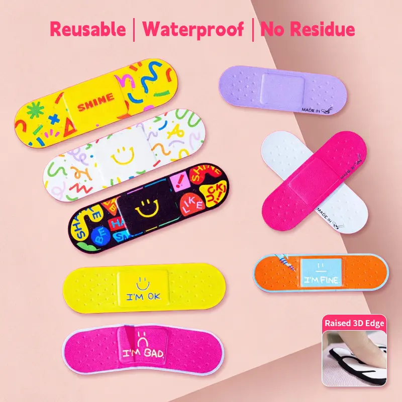 SHANLE LAB Aesthetic Bandage Stickers | Cute Band-Aid Decals for ...
