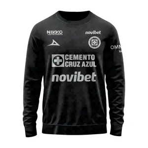 2025-26 Cruz Azul Third Kit Fan Edition Adult Long-Sleeve Breathable Quick-Dry Jersey LIGA MX
